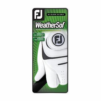 Men's Footjoy WeatherSof Golf Gloves White NZ-67845
